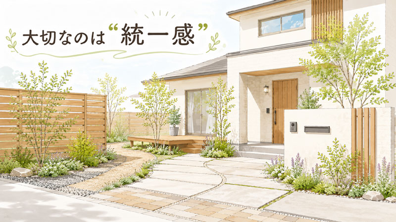 おしゃれな外構 まとめ~実現のための2つの原則