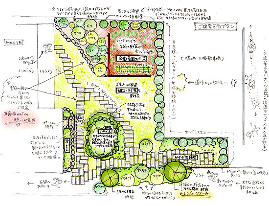 神奈川県茅ヶ崎市 石張り(石貼り) 植栽目隠し 庭リフォーム・造園施工例 雑草対策ならグリーンパトロール 茅ヶ崎市・寒川町・藤沢市・鎌倉市・平塚市